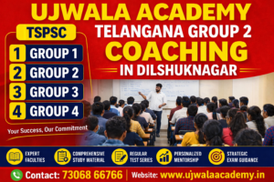 Telangana groups coaching at ujwala academy